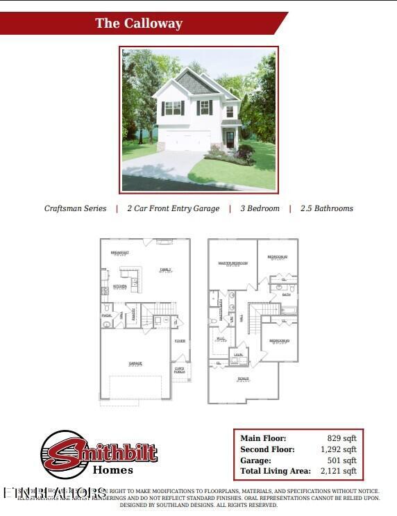 169 Roseberry Street, Unit LOT 76B Oak Ridge, TN 37830 - Photo 2 of 3 Calloway brochure
