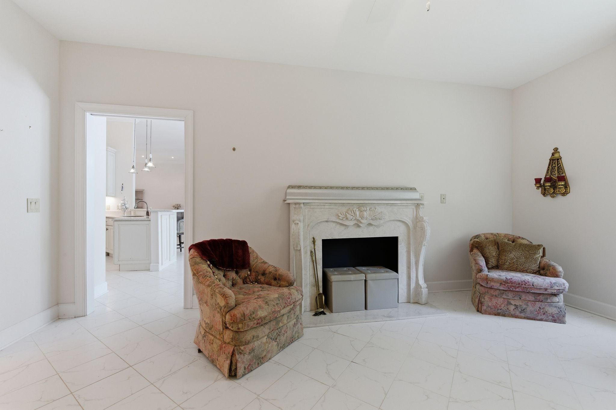 528 Country Club Drive Dickson, TN 37055 - Photo 28 of 55 a living room with furniture and a fireplace