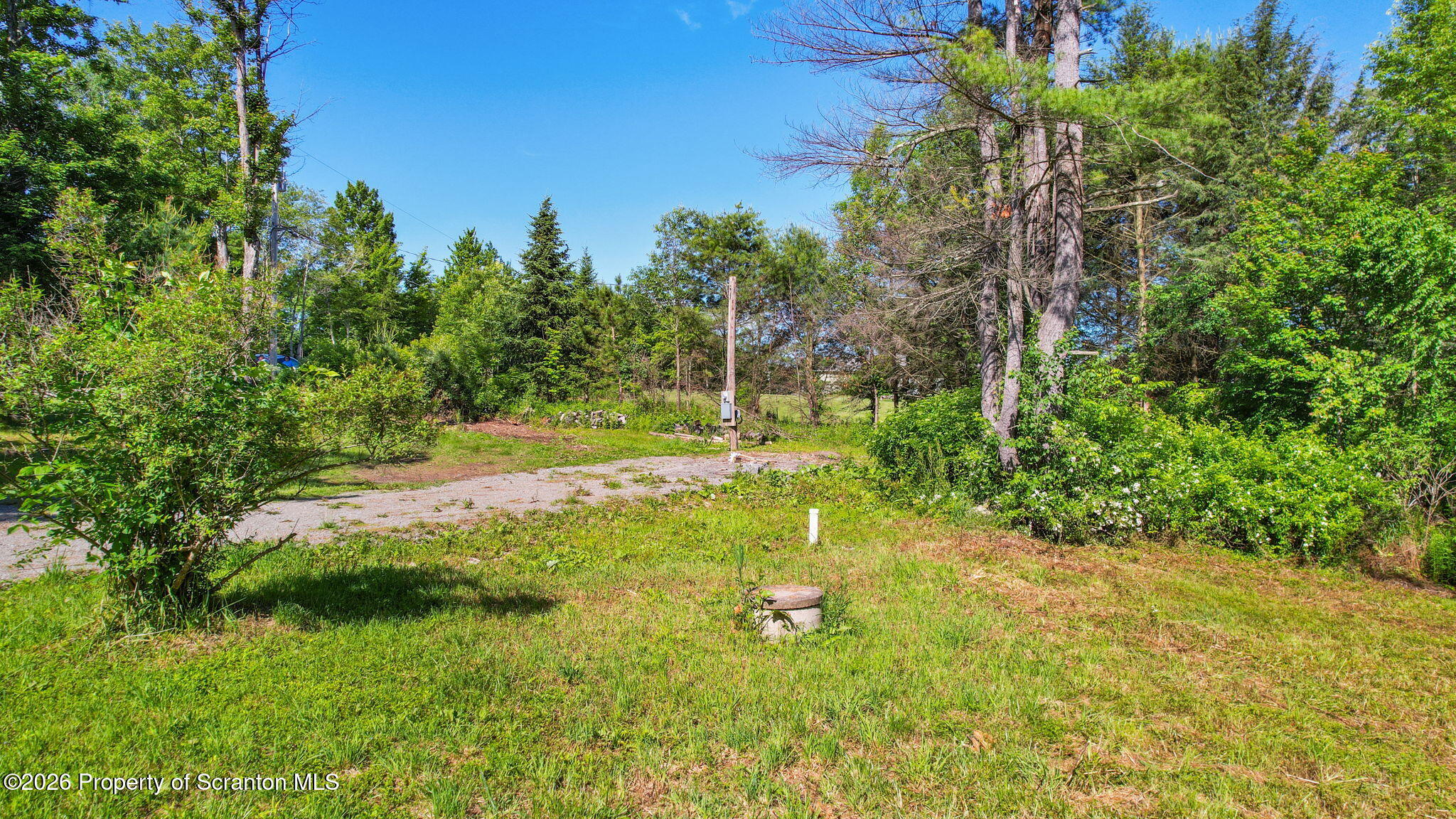 9015 Laurel Lake Road Montrose, PA 18801 - Photo 24 of 25 a backyard of a house with lots of green space