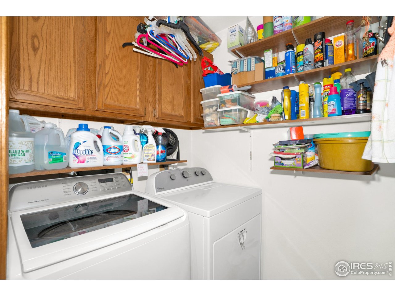 151 3rd Street Frederick, CO 80530 - Photo 19 of 45 a utility room with dryer and washer