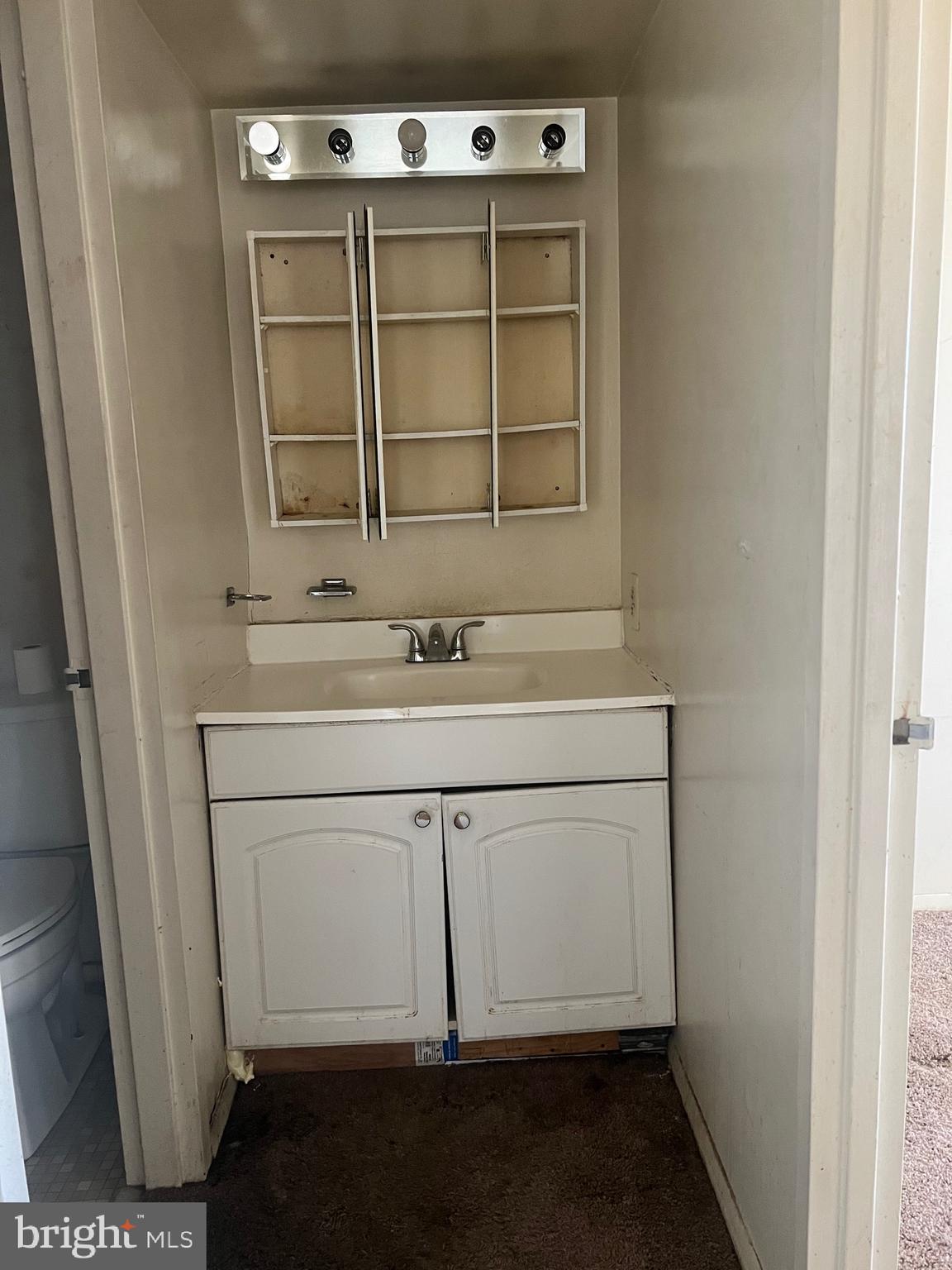1836 Metzerott Road, Unit 1717 Hyattsville, MD 20783 - Photo 6 of 12 a bathroom with a sink and a mirror