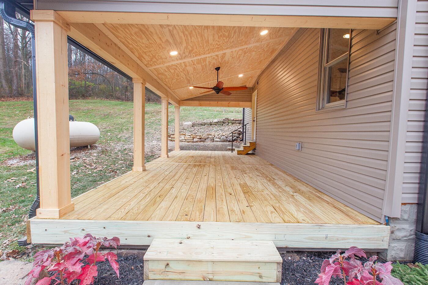 10705 Hazel Dell Road Howard, OH 43028 - Photo 32 of 33 Side Porch 3