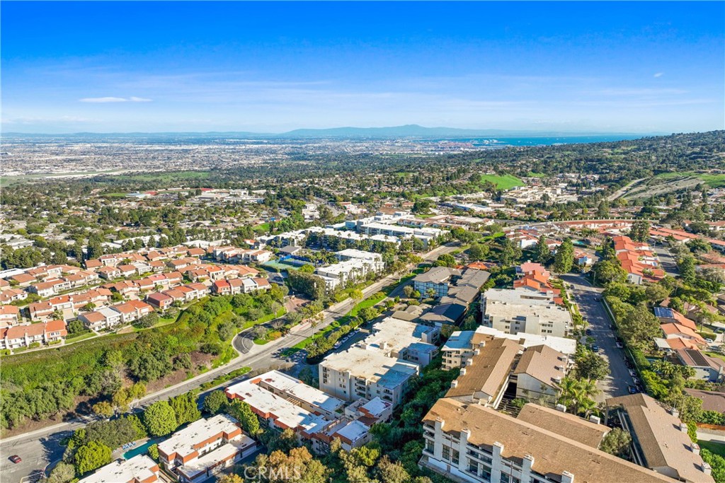 28121 Highridge Road, Unit 402 Rancho Palos Verdes, CA 90275 - Photo 34 of 38 an aerial view of a city with lots of residential buildings