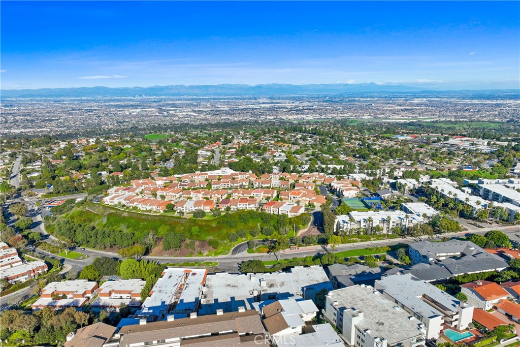 28121 Highridge Road, Unit 402 Rancho Palos Verdes, CA 90275 - Photo 35 of 38 an aerial view of a city with lots of residential buildings