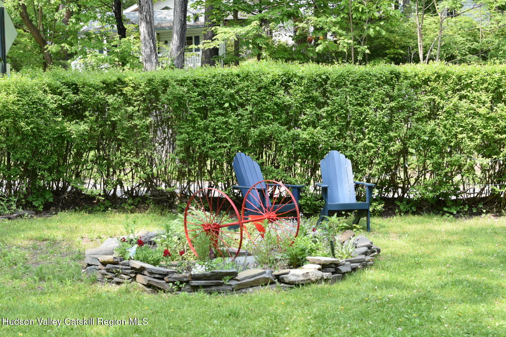 20 Tannery Brook Road, Unit 6 Woodstock, NY 12498 - Photo 11 of 12 an aerial view of a house with a yard and sitting area