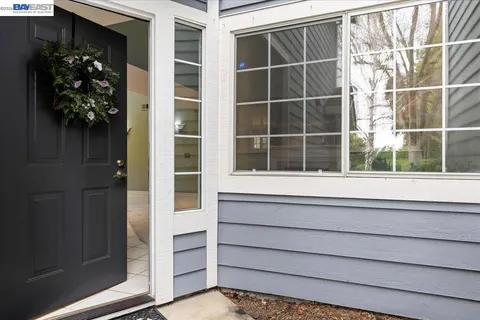 a view of front door