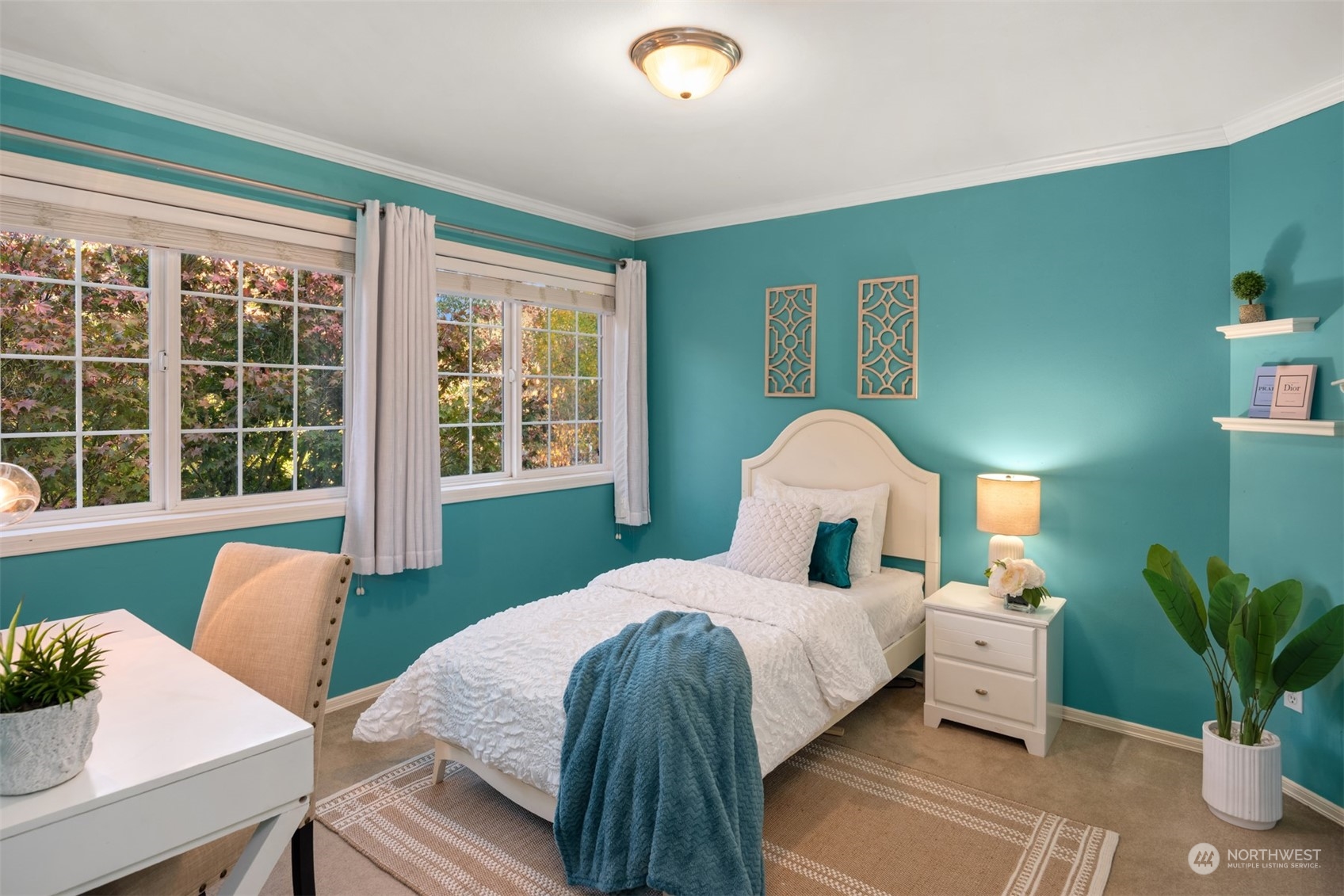 2210 242nd Street Southeast Bothell, WA 98021 - Photo 15 of 40 a bedroom with a bed and a window