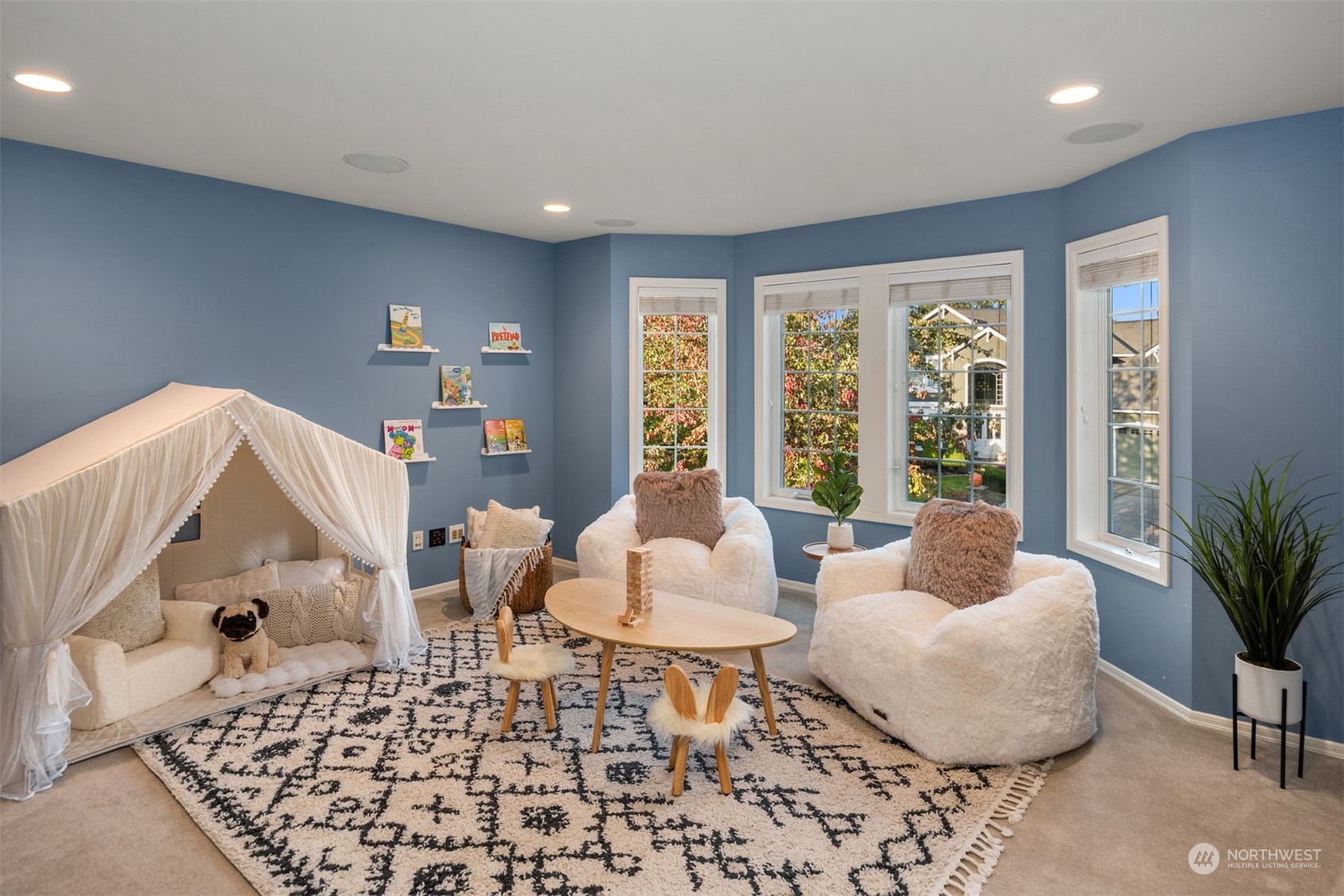2210 242nd Street Southeast Bothell, WA 98021 - Photo 16 of 40 a living room with furniture and floor to ceiling window