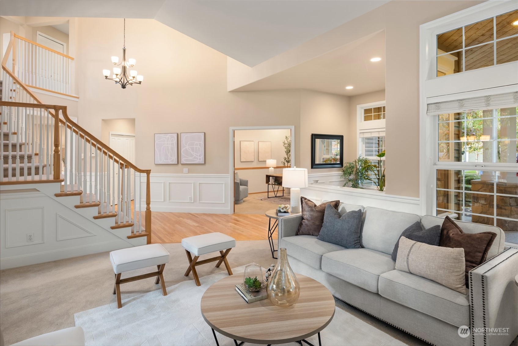 2210 242nd Street Southeast Bothell, WA 98021 - Photo 34 of 40 a living room with furniture and a large window