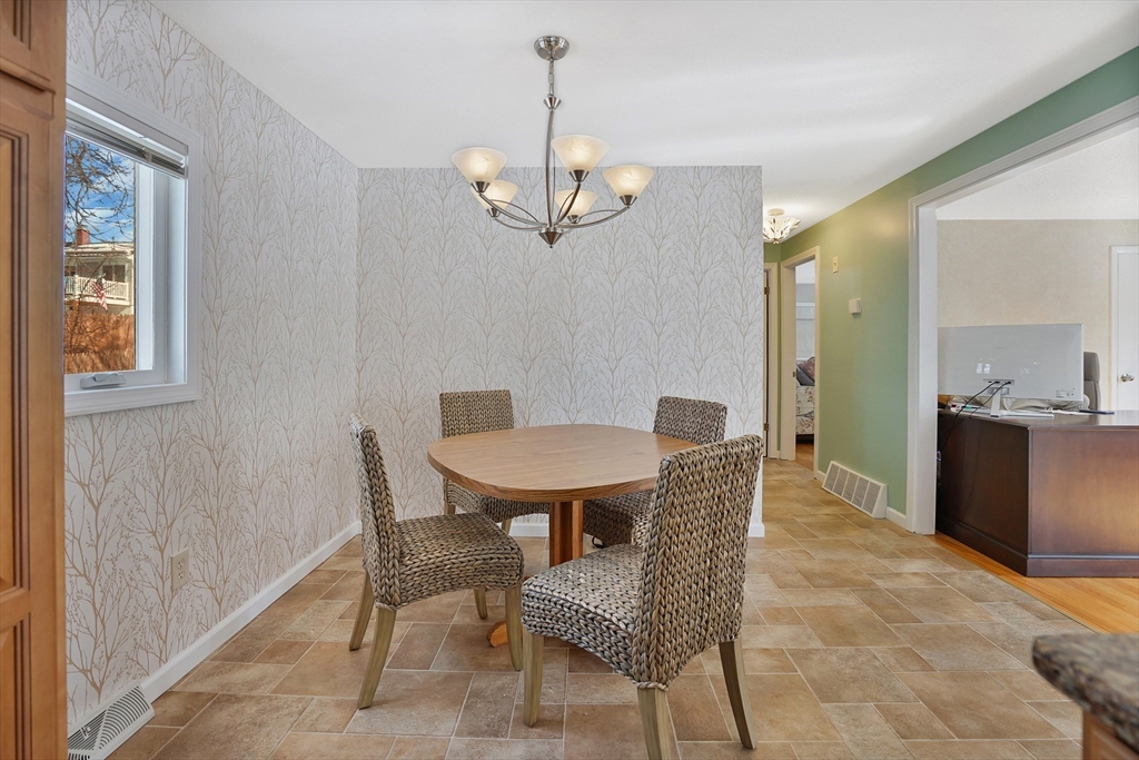 72 Gail Street Springfield, MA 01108 - Photo 21 of 35 a view of a dining room with furniture window and wooden floor