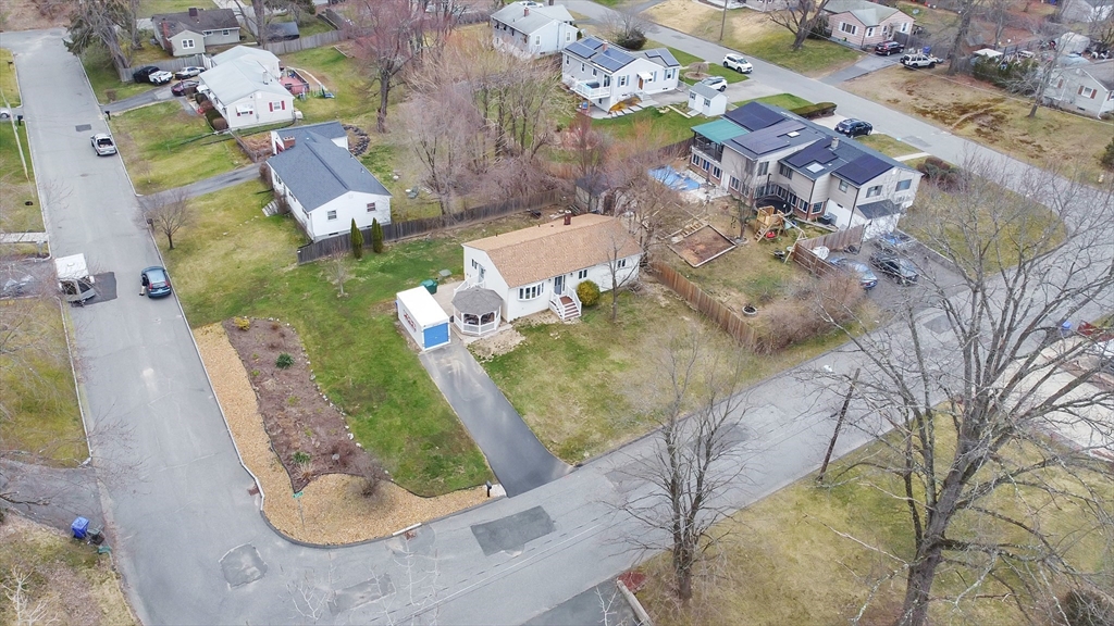 72 Gail Street Springfield, MA 01108 - Photo 6 of 35 an aerial view of a house with a yard
