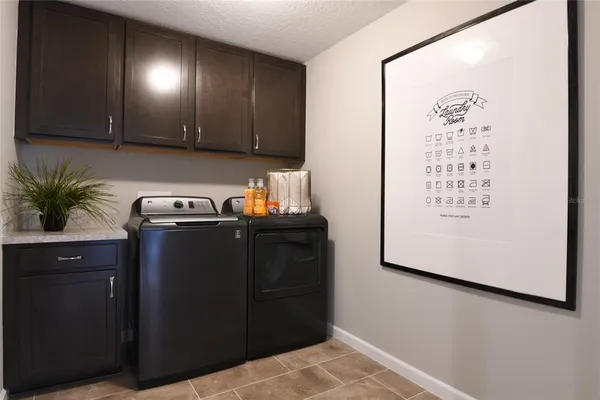 a room with storage and utility