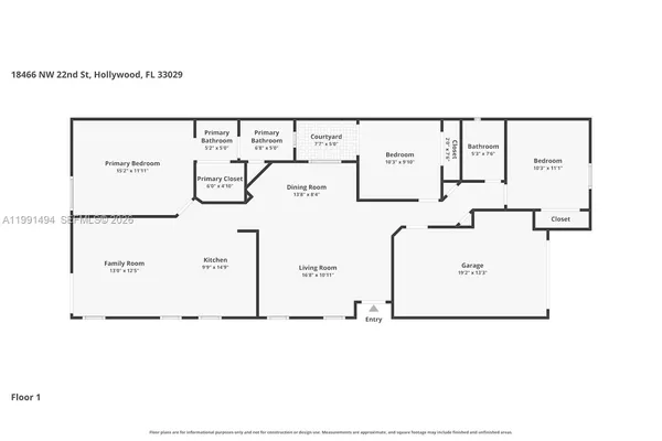 $3,145 | Dimensions North at Chapel, Pembroke Pines, FL 33029
