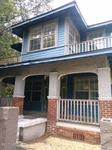 a view of a house with a window