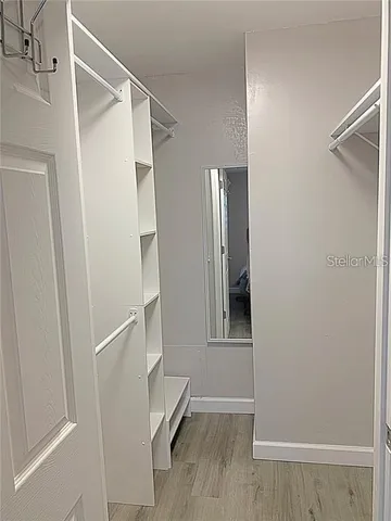 a view of front door