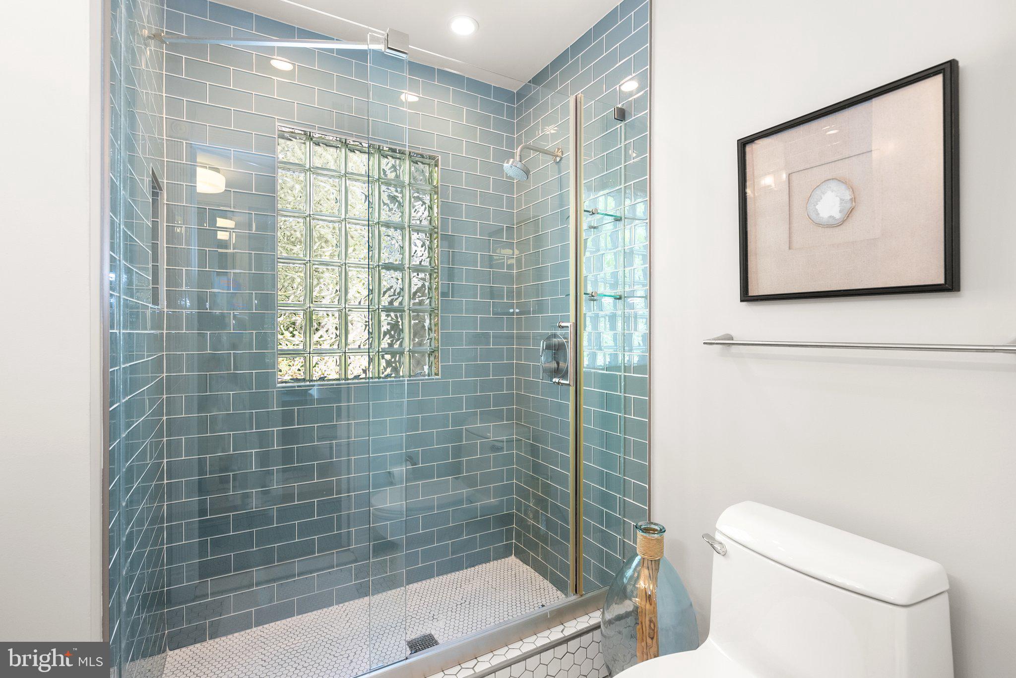 507 Ellsworth Drive Silver Spring, MD 20910 - Photo 16 of 42 a bathroom with a toilet and a shower