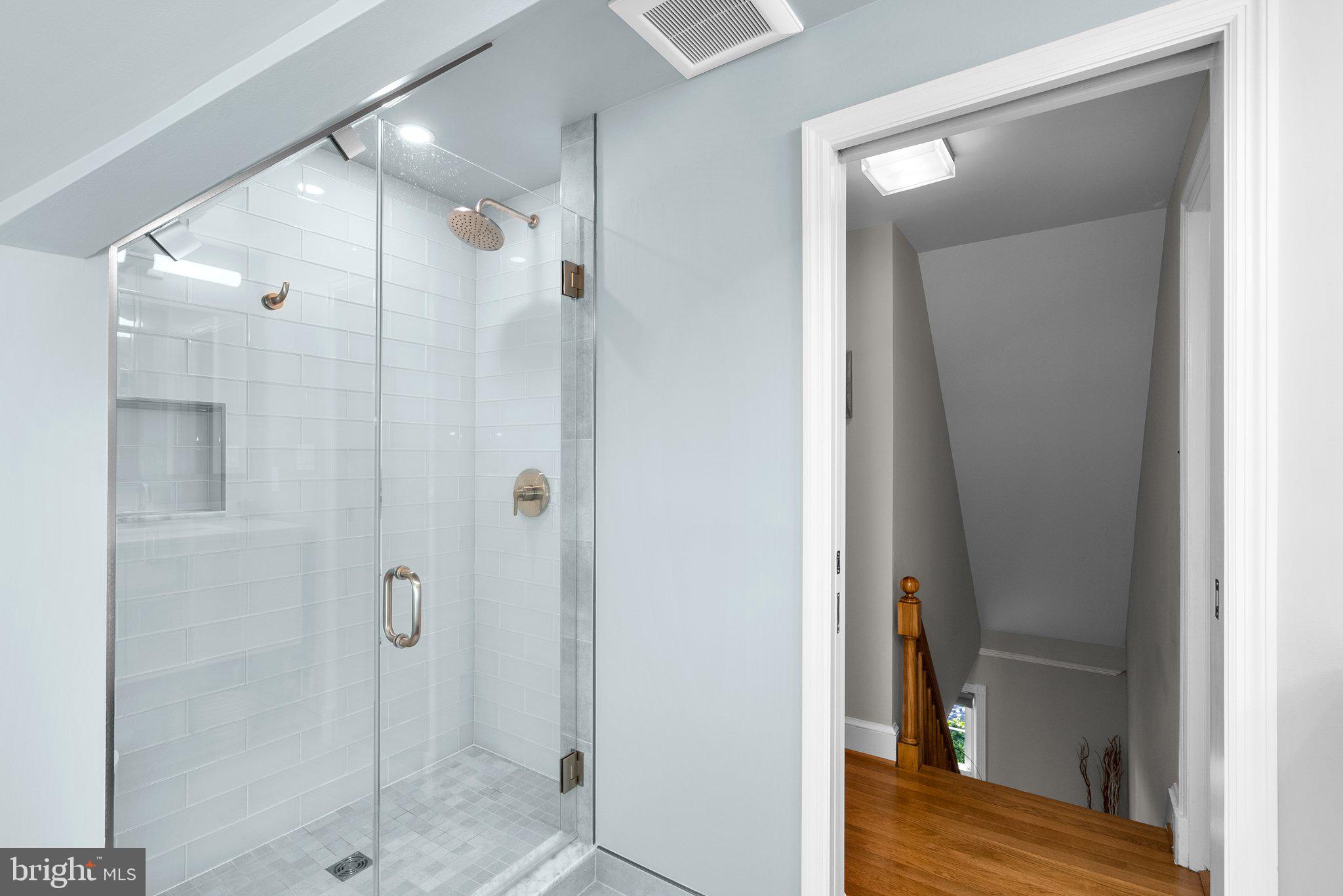 507 Ellsworth Drive Silver Spring, MD 20910 - Photo 26 of 42 a view of a bathroom from a hallway