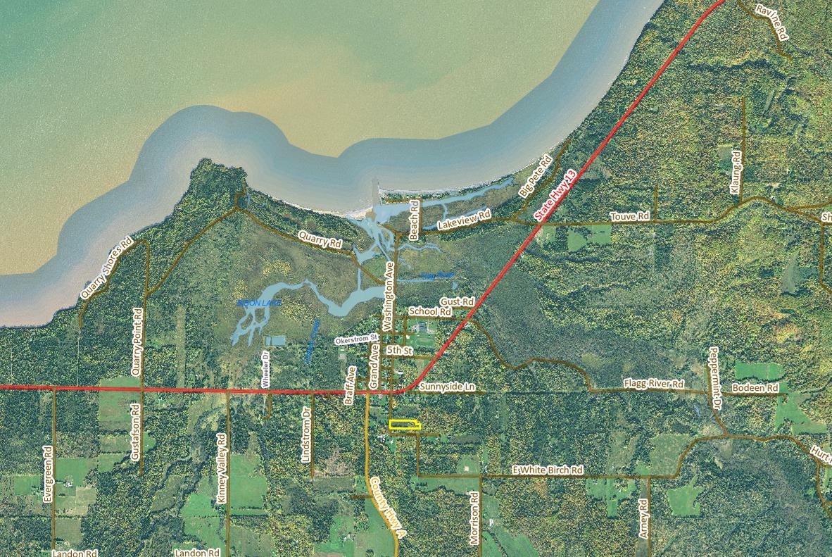 Aerial Map Lake View