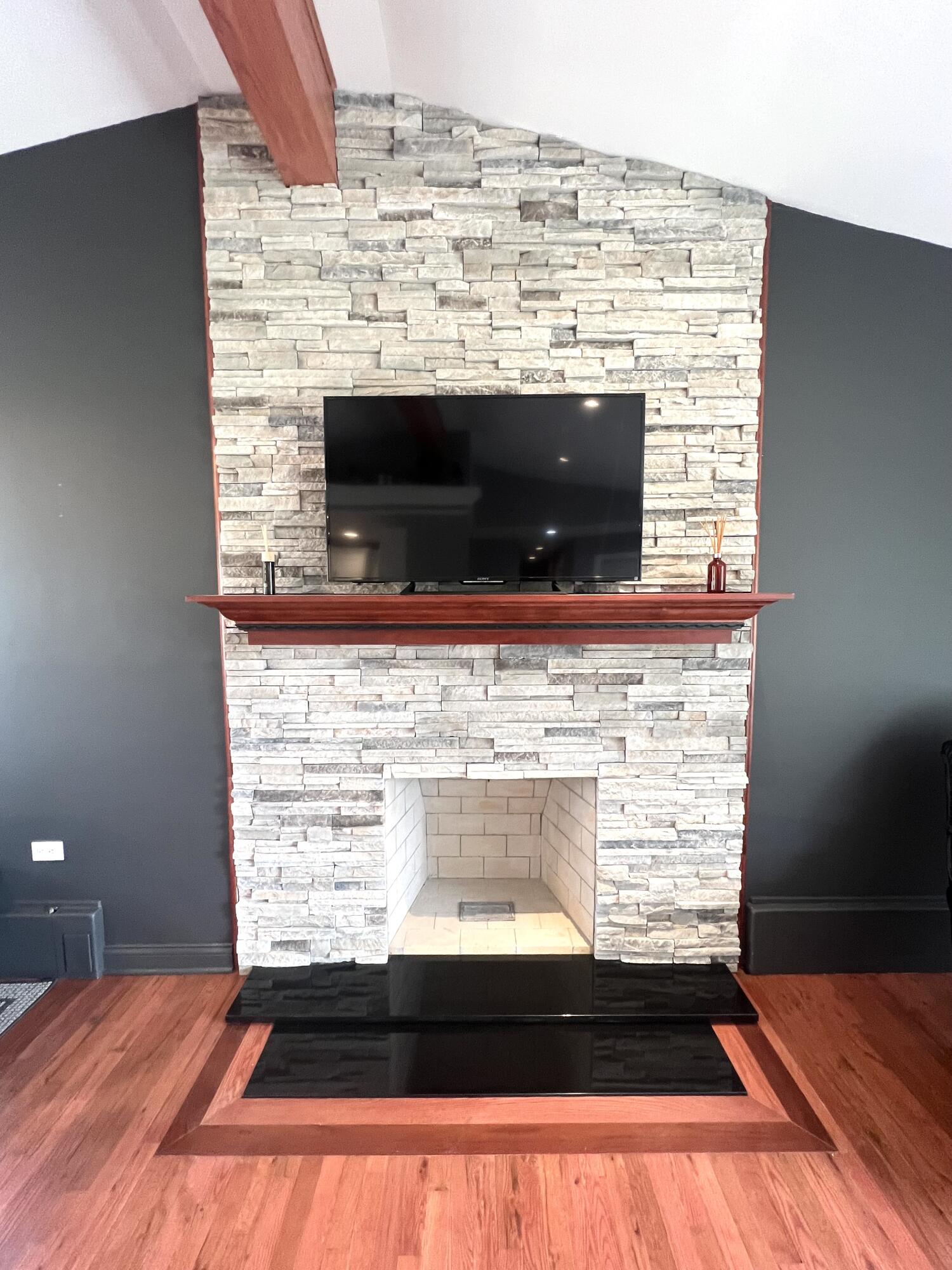 4828 Thar Road Coloma, MI 49038 - Photo 5 of 39 Fireplace