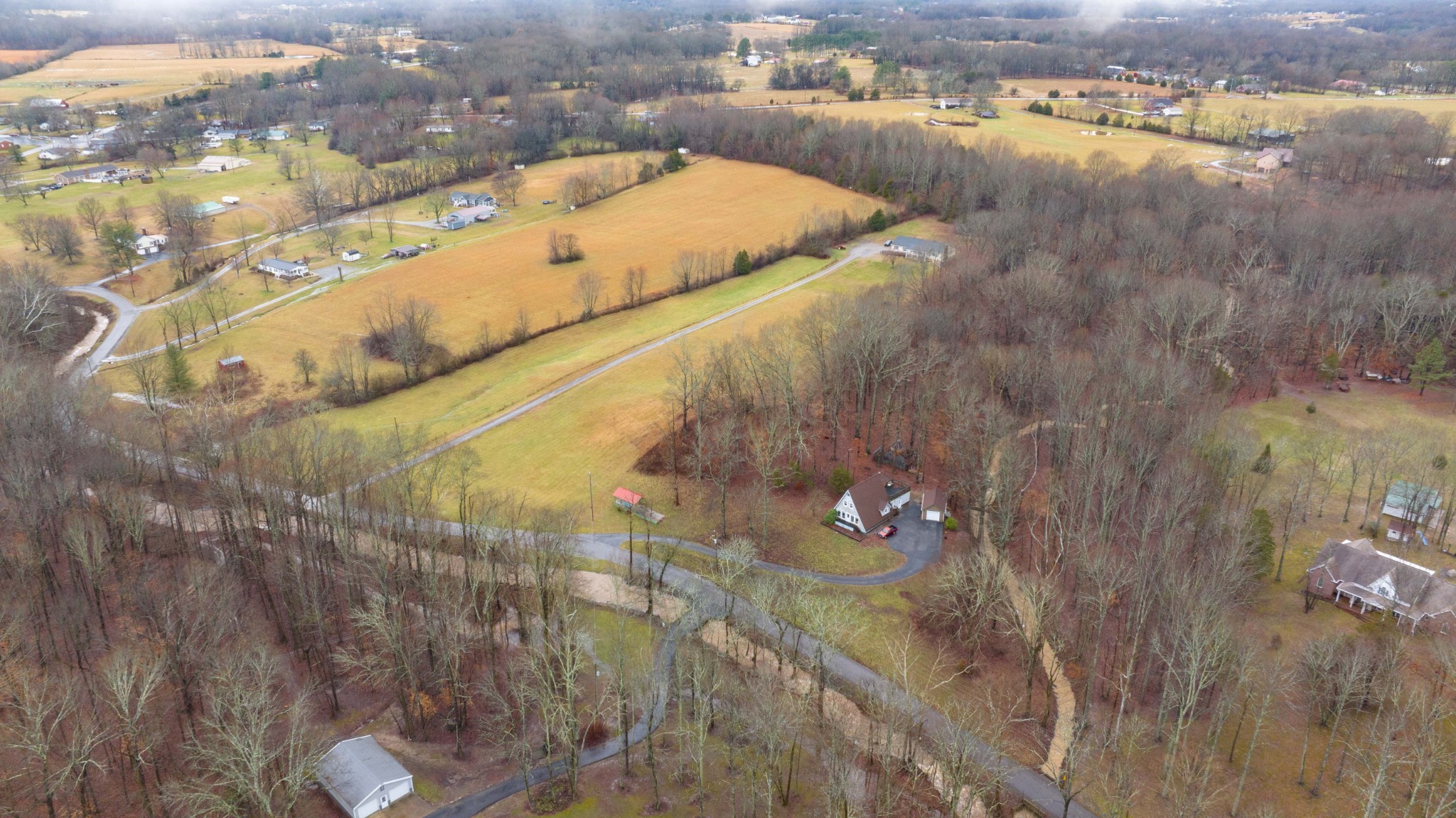 169 Maxwell Branch Road Cottontown, TN 37048 - Photo 25 of 31 a view of residential houses with outdoor space