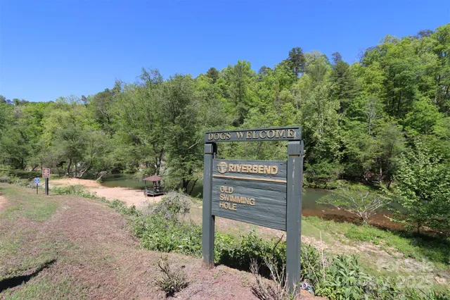 a view of back yard of green space