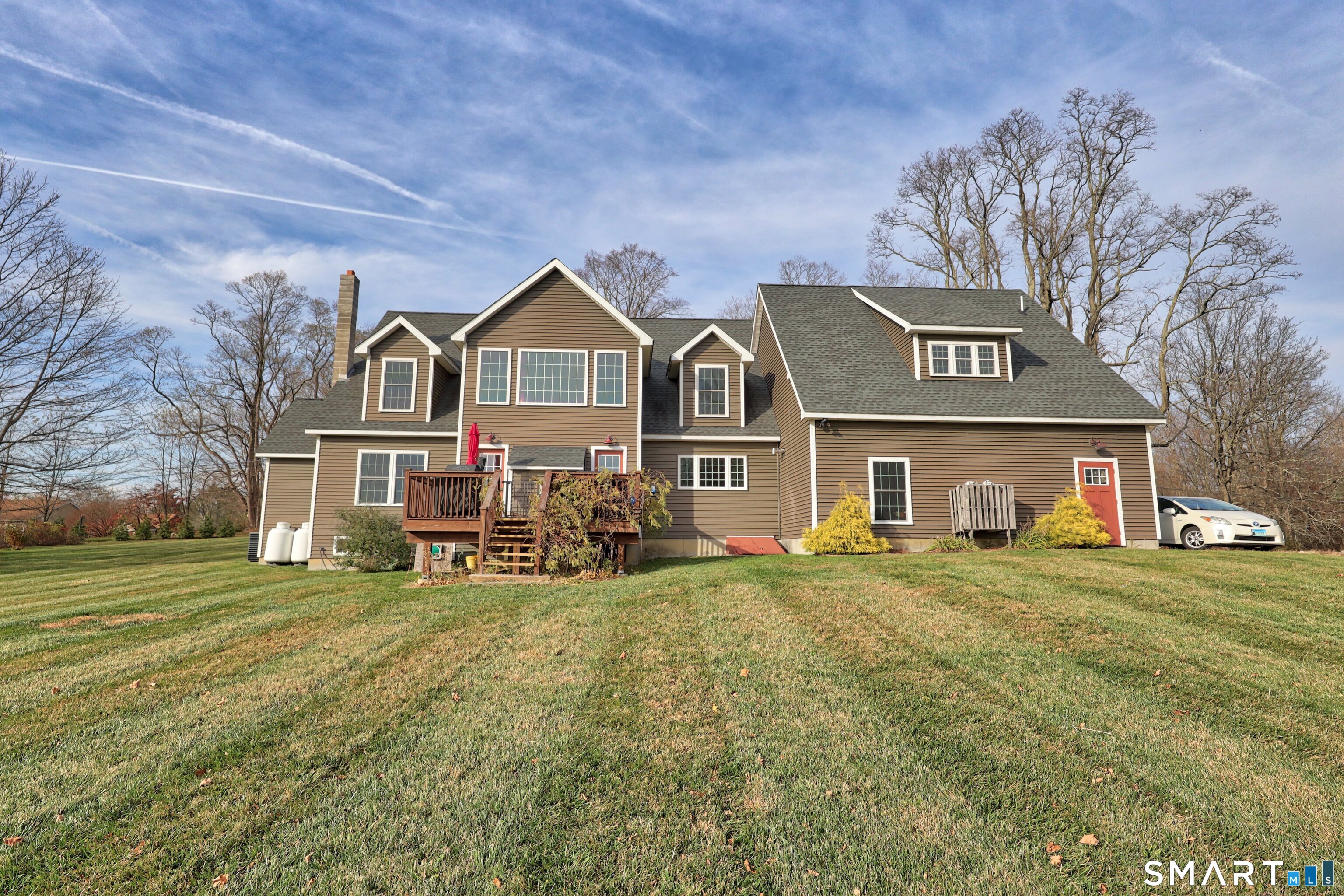 195 Hinman Road Watertown, CT 06795 - Photo 35 of 39 a front view of a house with garden