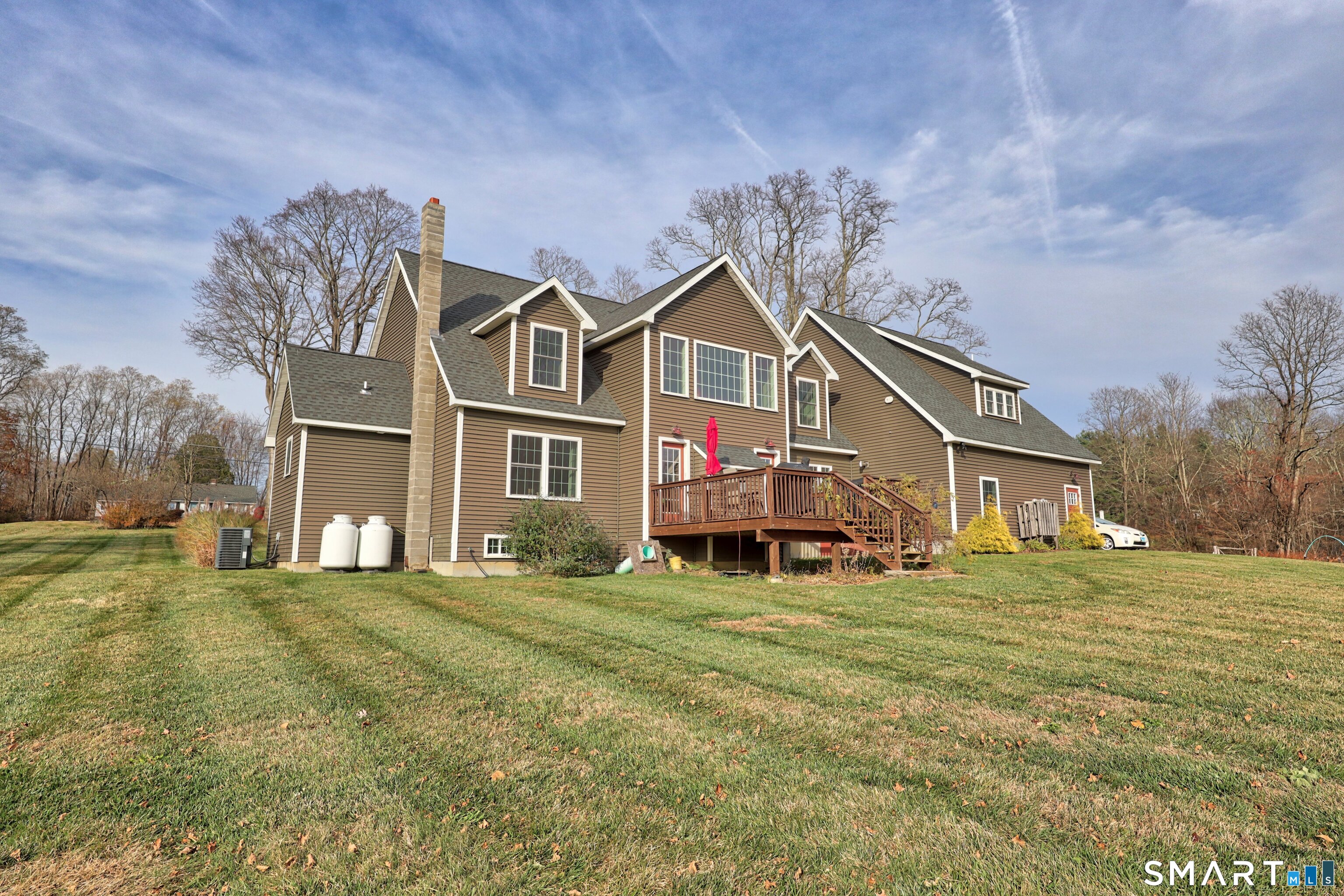 195 Hinman Road Watertown, CT 06795 - Photo 36 of 39 a front view of a house with a yard