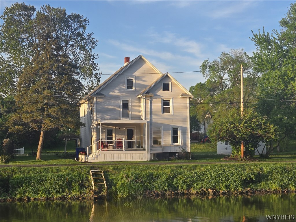 507 Canal Street Ridgeway, NY 14103 - Photo 1 of 28 WELCOME ....front view with historic Erie Canal