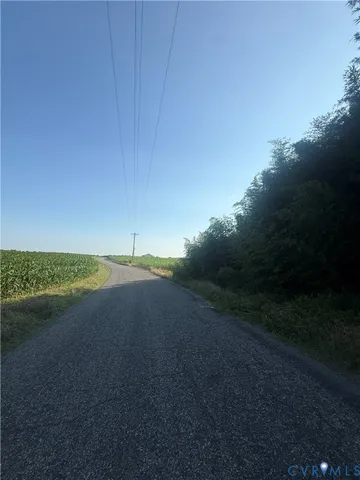 a view of a lake with a big yard