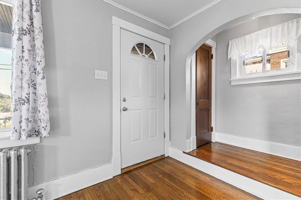 533 Wilson Avenue Rochester, PA 15074 - Photo 4 of 34 a view of an entryway with wooden floor