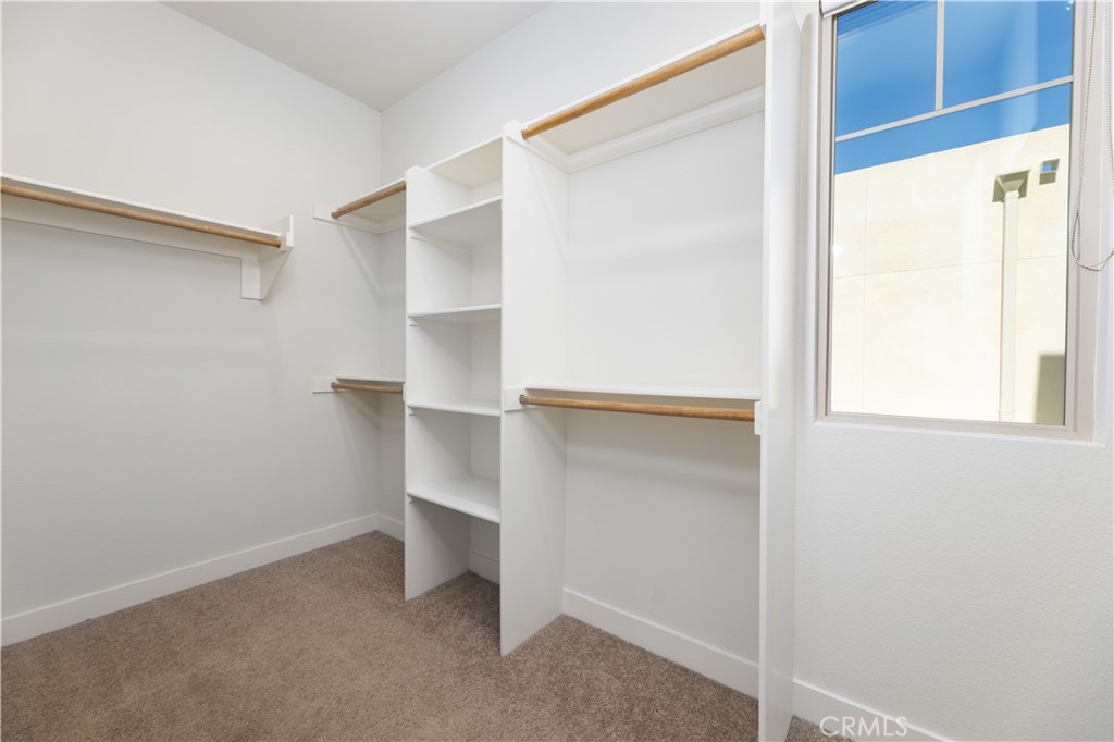 126 Interval Irvine, CA 92618 - Photo 21 of 47 a view of an empty walk in closet