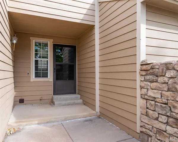 a view of entrance door of the house