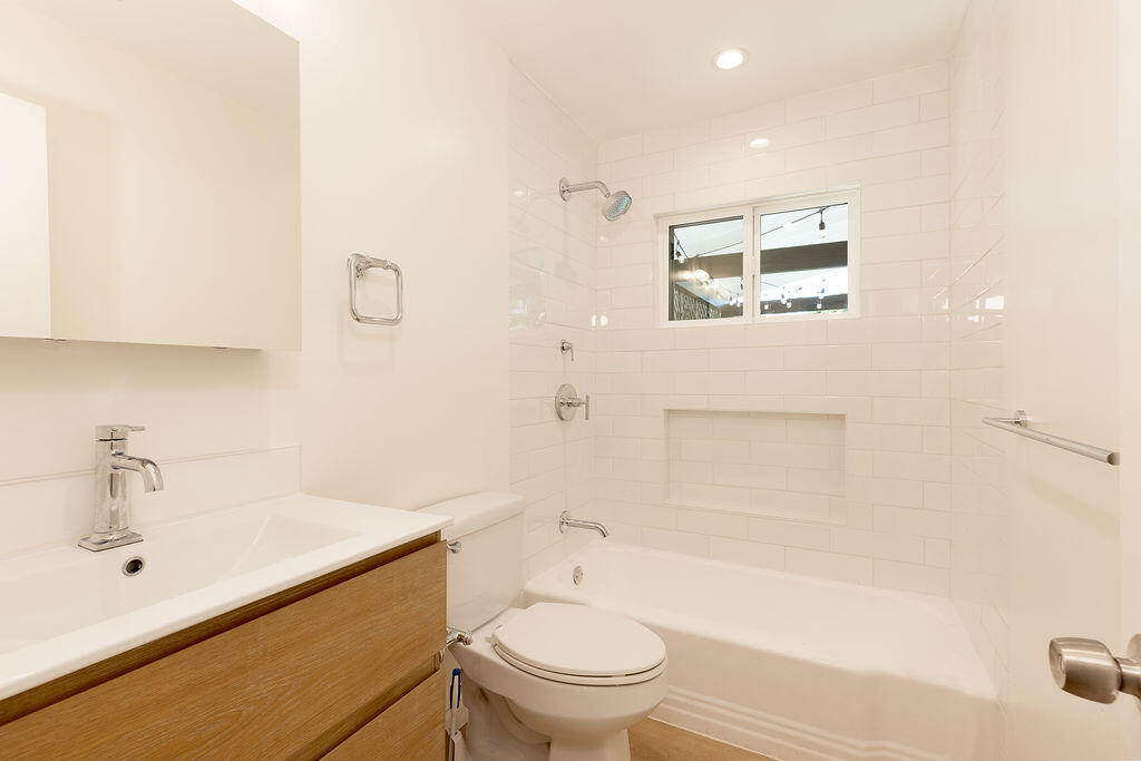 24 Pine Drive Santa Barbara, CA 93105 - Photo 24 of 45 a bathroom with a sink a toilet and shower