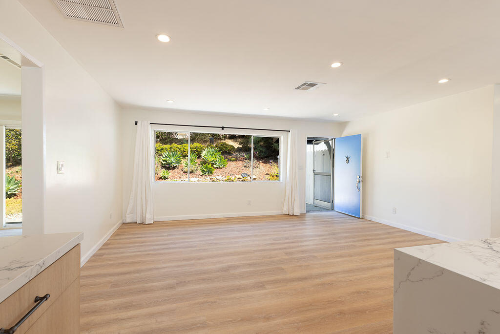 24 Pine Drive Santa Barbara, CA 93105 - Photo 10 of 45 a view of an empty room with a window