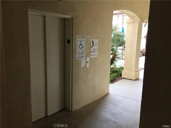 a view of a car garage