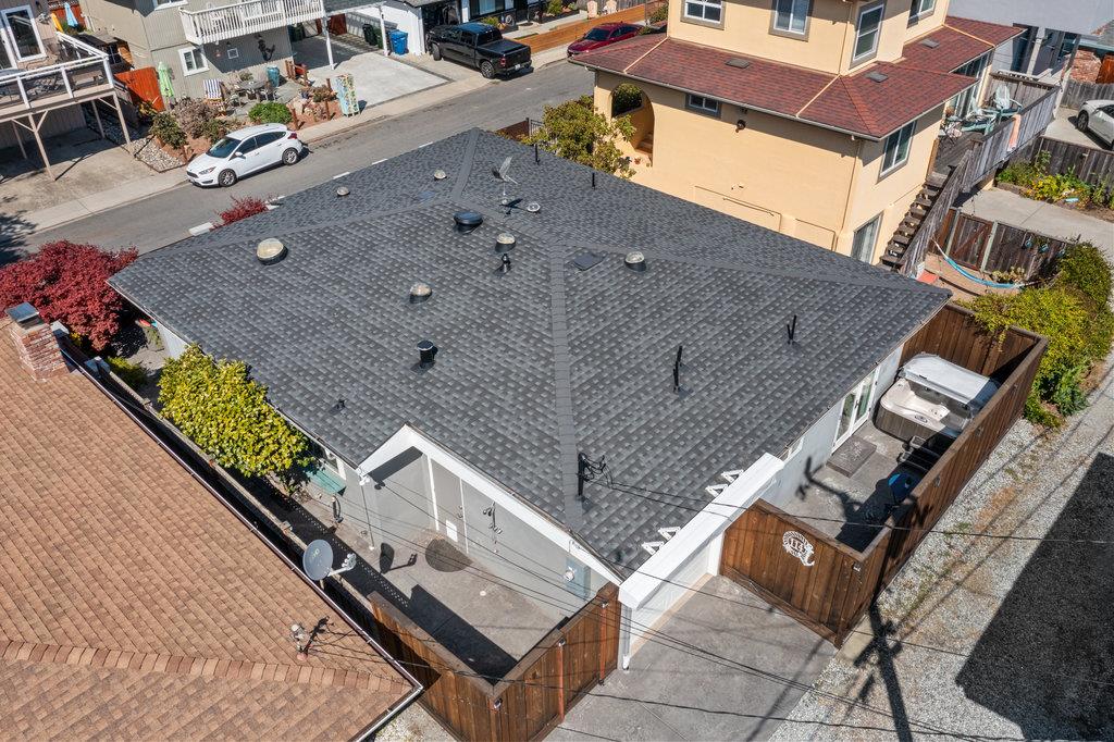 114 Bennett Road Aptos, CA 95003 - Photo 37 of 37 an aerial view of a house with a large space