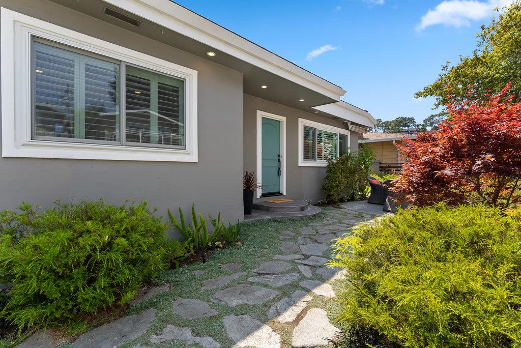 114 Bennett Road Aptos, CA 95003 - Photo 6 of 37 a view of a house with potted plants