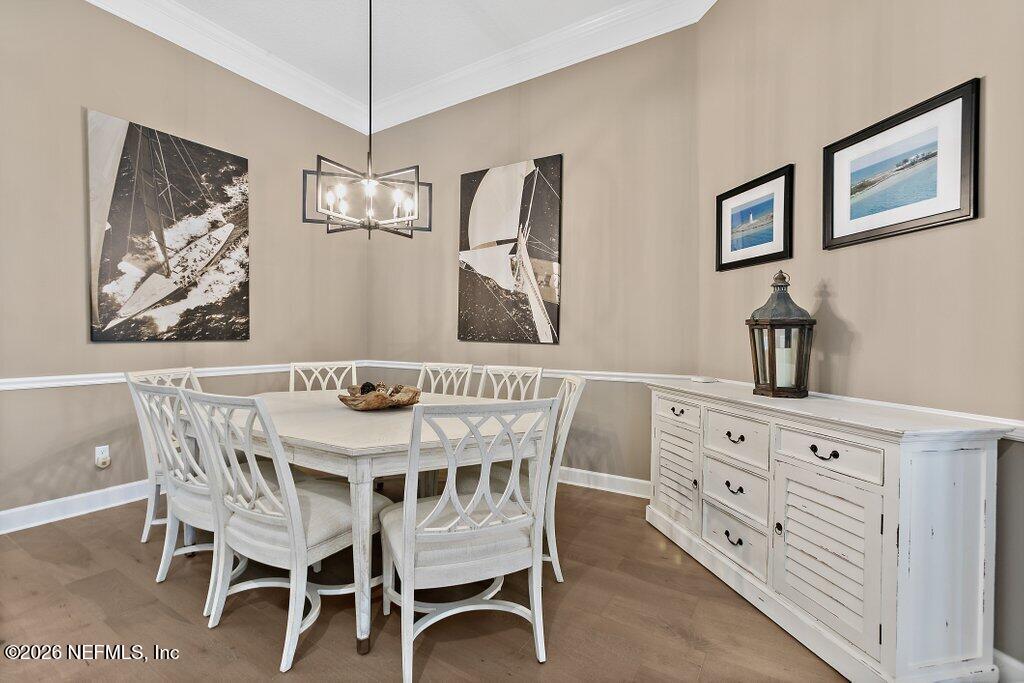 841 Ifield Road St. Augustine, FL 32095 - Photo 10 of 69 a view of a dining room with furniture