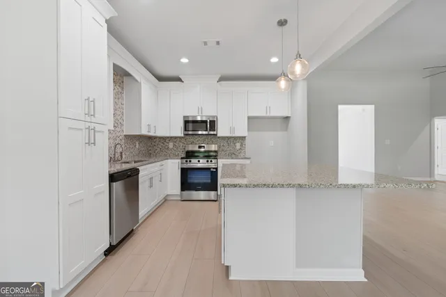 a view of empty room