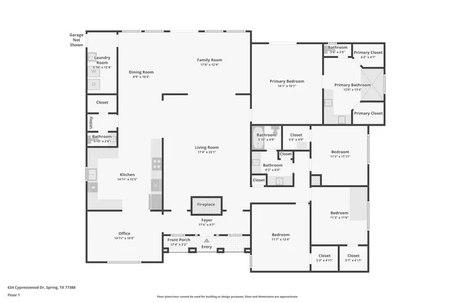 $450,000 | 634 Cypresswood Drive, Spring, TX 77388