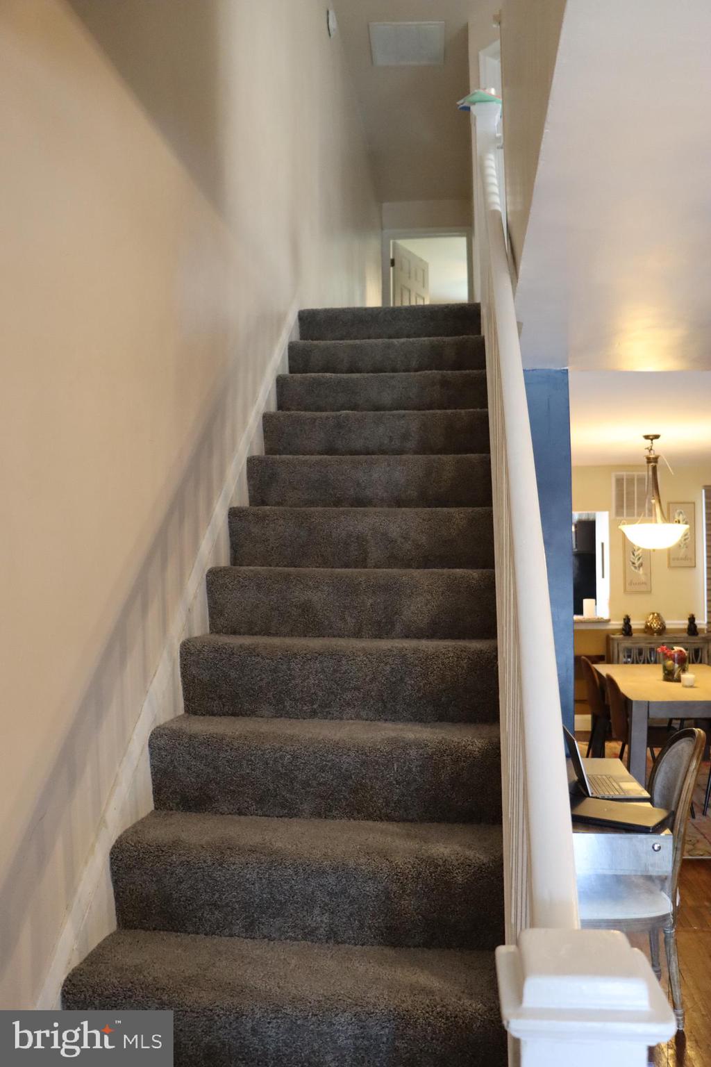 3720 Flowerton Road Baltimore, MD 21229 - Photo 8 of 25 Main stair case to upstairs