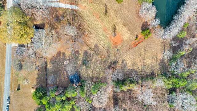 a backyard of a house