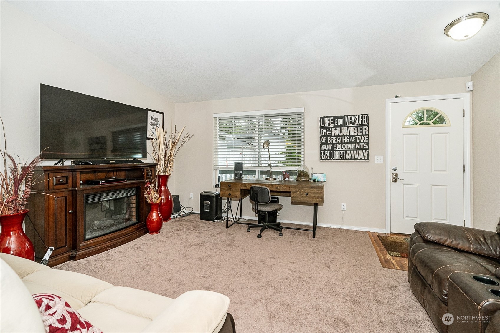 330-38 Brockway Road Chehalis, WA 98532 - Photo 6 of 40 a living room with furniture and a flat screen tv