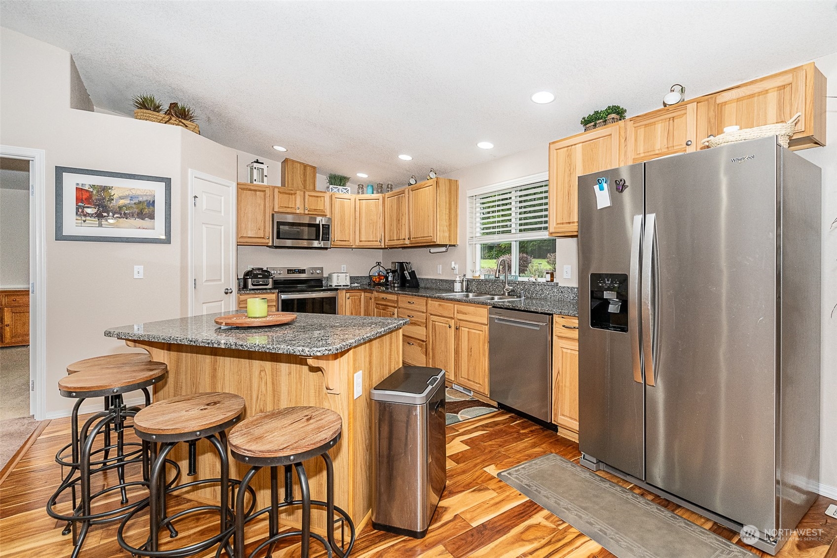 330-38 Brockway Road Chehalis, WA 98532 - Photo 8 of 40 a kitchen with stainless steel appliances granite countertop a refrigerator and a stove top oven