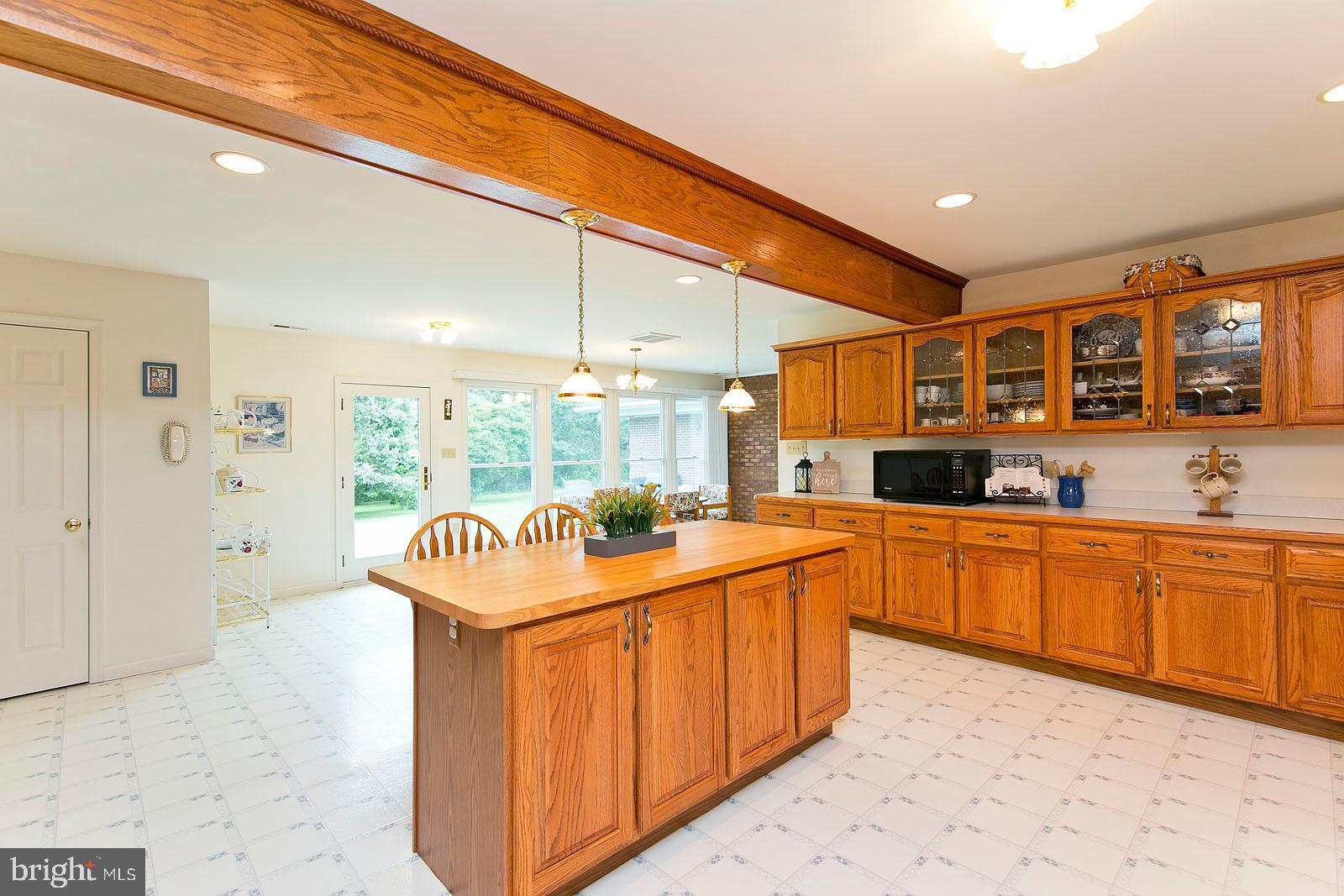 841 Guard Hill Road Middletown, VA 22645 - Photo 14 of 48 Spacious kitchen with island