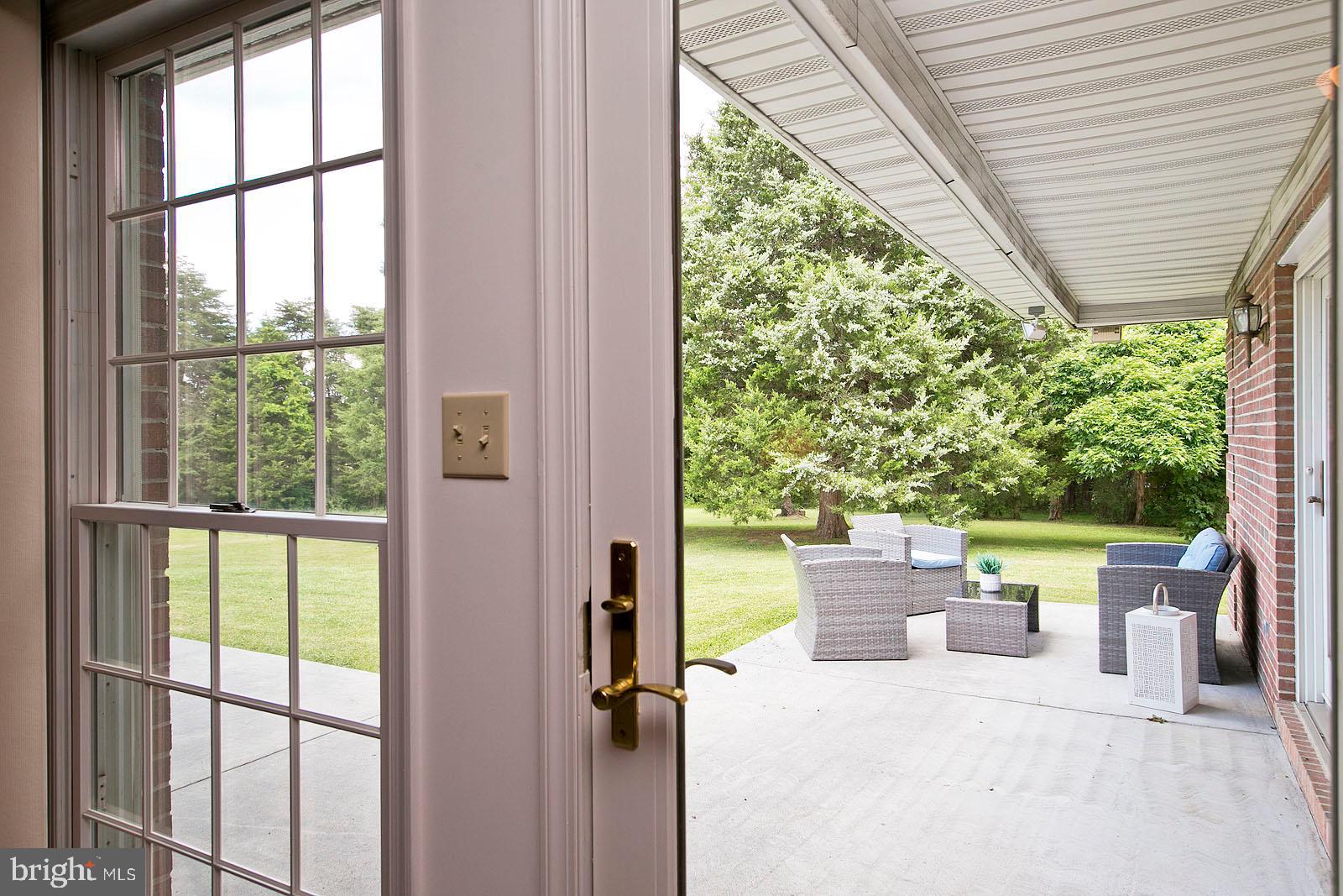 841 Guard Hill Road Middletown, VA 22645 - Photo 24 of 48 French doors lead to private, rear patio
