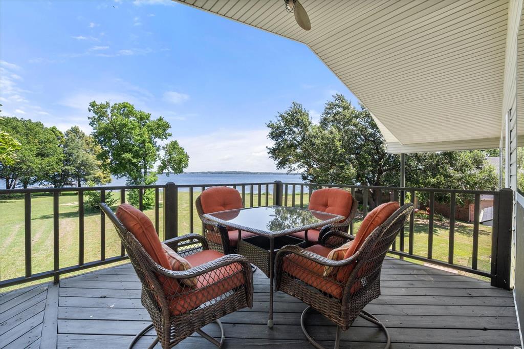 113 Cinch Buckle Ranch Road Trinidad, TX 75163 - Photo 4 of 36 a view of a two chairs in the deck