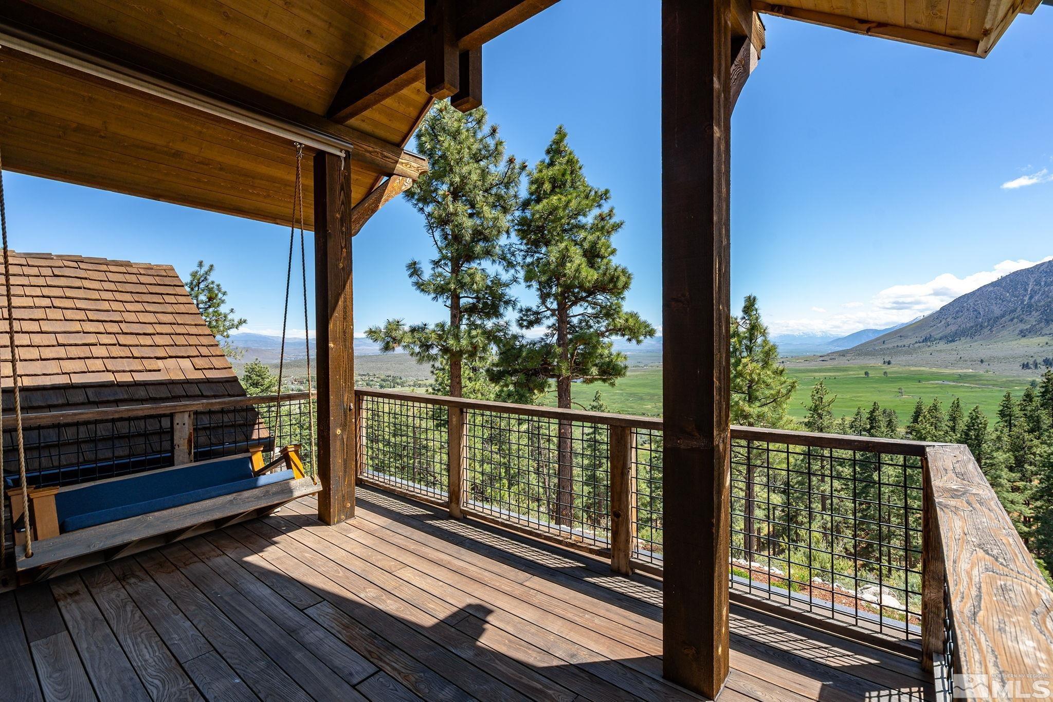 3513 Cutoff Trail Carson City, NV 89705 - Photo 35 of 43 a view of balcony with wooden floor