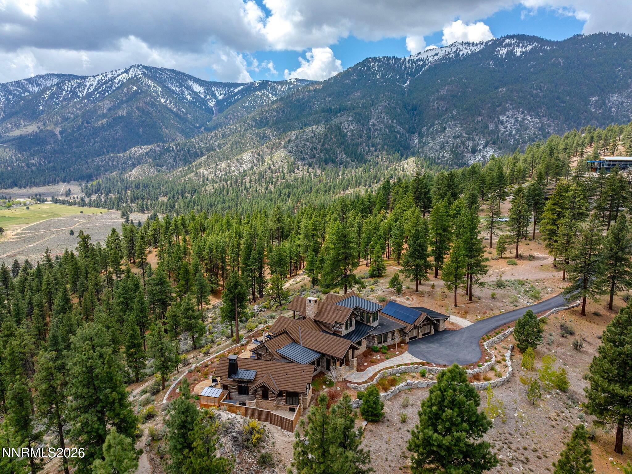 3513 Cutoff Trail Carson City, NV 89705 - Photo 8 of 43 an aerial view of a house with mountain view