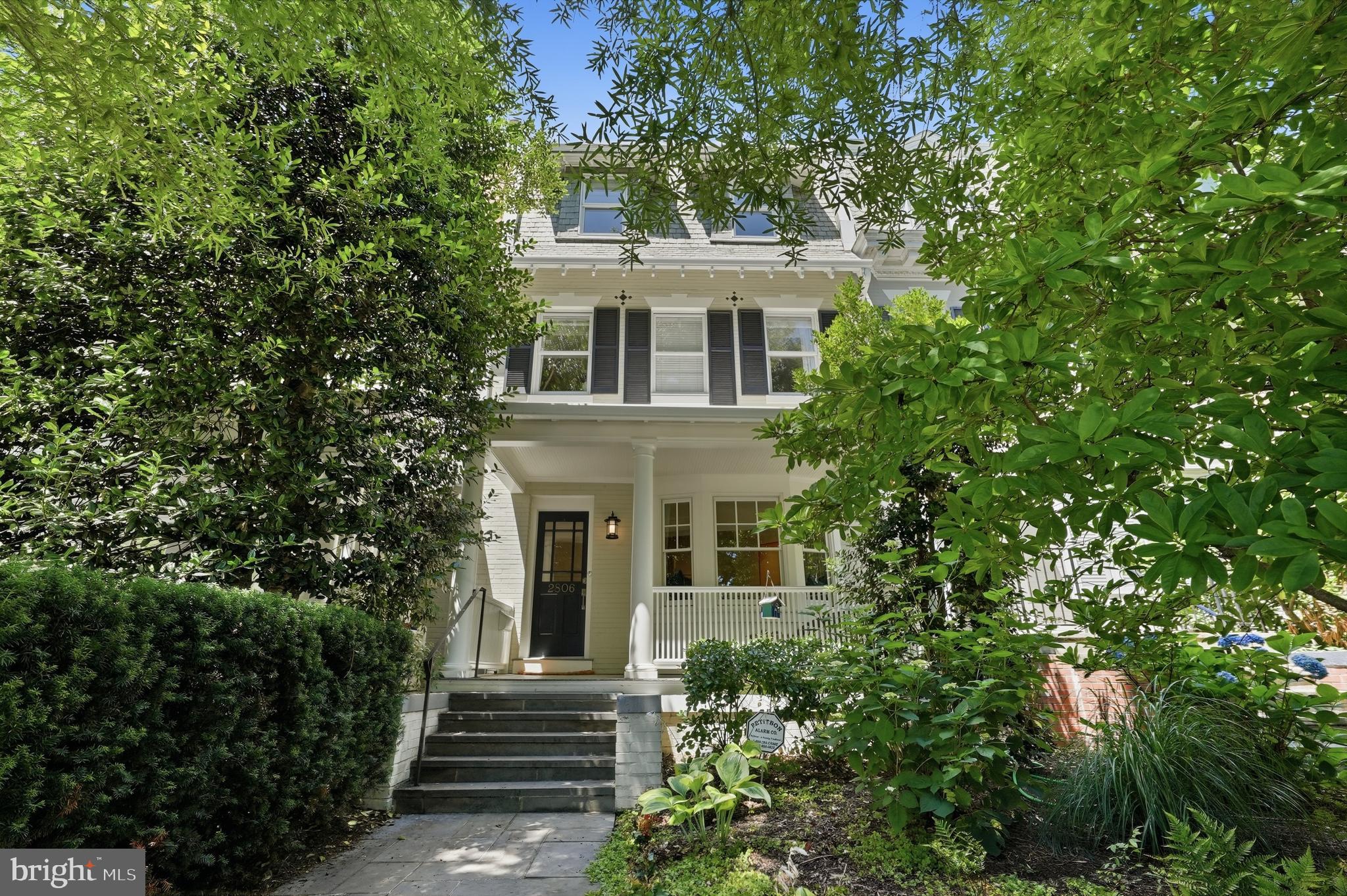 2806 27th Street Northwest Washington, DC 20008 - Photo 1 of 34 a view of house with outdoor space and trees